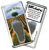 Napa Valley FootWhere® Souvenir Fridge Magnet. Made in USA-FootWhere® Souvenirs