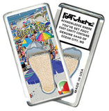 Ocean City FootWhere® Souvenir Magnet. Made in USA-FootWhere® Souvenirs