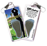 Phoenix FootWhere® Souvenir Zipper-Pull. Made in USA-FootWhere® Souvenirs