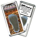 Paris FootWhere® Souvenir Fridge Magnets. 6 Piece Set. Made in USA - FootWhere® Souvenir Shop