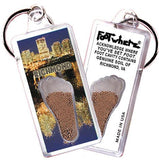 Richmond FootWhere® Souvenir Keychain. Made in USA-FootWhere® Souvenirs