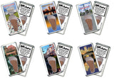 Richmond FootWhere® Souvenir Fridge Magnets. 6 Piece Set. Made in USA-FootWhere® Souvenirs