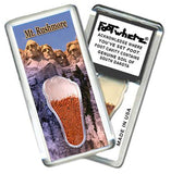 Mt. Rushmore FootWhere® Souvenir Key Chain. Made in USA-FootWhere® Souvenirs