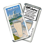 South Beach Miami FootWhere® Souvenir Magnet