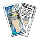 South Beach Miami FootWhere® Souvenir Magnet