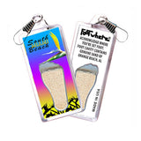 South Beach Miami FootWhere® Souvenir Zipper-Pulls. 6 Piece Set. Made in USA - FootWhere® Souvenir Shop