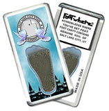 Salt Lake City FootWhere® Souvenir Fridge Magnets. 6 Piece Set. Made in USA - FootWhere® Souvenir Shop