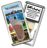 Tallahasse, FL FootWhere® Souvenir Magnet. Made in USA-FootWhere® Souvenirs