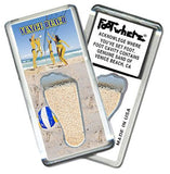 Venice Beach, CA FootWhere® Souvenir Fridge Magnet. Made in USA-FootWhere® Souvenirs
