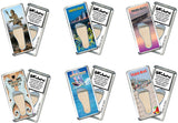 Virginia Beach FootWhere® Souvenir Fridge Magnets. 6 Piece Set. Made in USA - FootWhere® Souvenir Shop
