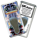 Vancouver, B.C. FootWhere® Souvenir Fridge Magnet. Made in USA-FootWhere® Souvenirs