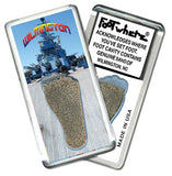 Wilmington FootWhere® Souvenir Fridge Magnets. 6 Piece Set. Made in USA - FootWhere® Souvenir Shop