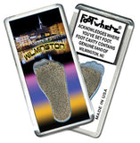 Wilmington, NC FootWhere® Souvenir Fridge Magnet. Made in USA-FootWhere® Souvenirs